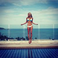 Sheridyn Fisher in a bikini