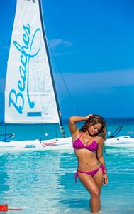 Christina Milian in a bikini