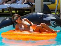 Devin Brugman in a bikini