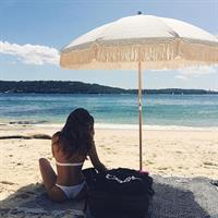 Pia Muehlenbeck in a bikini