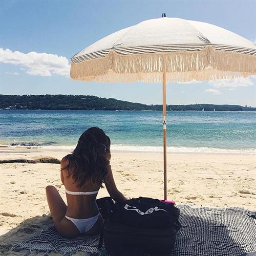 Pia Muehlenbeck in a bikini