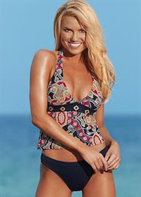 Rachel Reynolds in a bikini