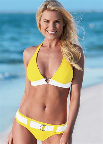 Rachel Reynolds in a bikini