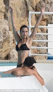 Bella Hadid in a bikini