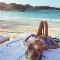 Kimberley Mens in a bikini