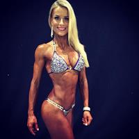 Adrienne Koleszár in a bikini