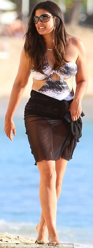 Rachael Roy in a bikini