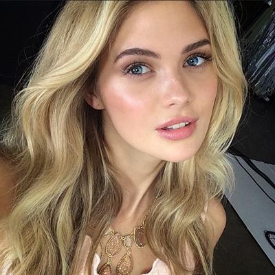 Megan Williams taking a selfie