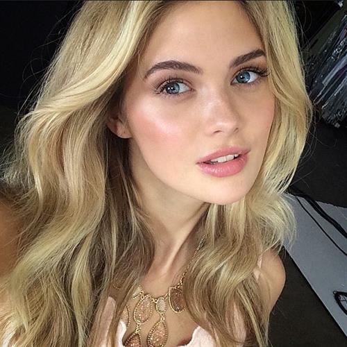 Megan Williams taking a selfie