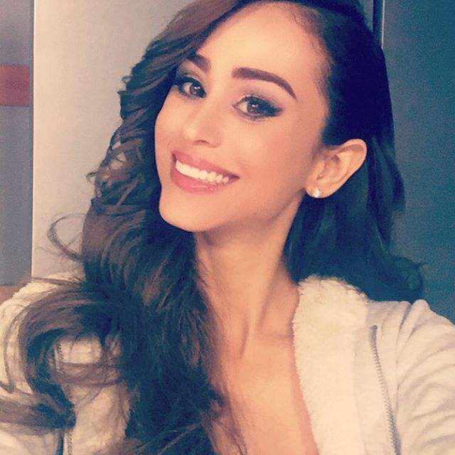 Yanet Garcia taking a selfie