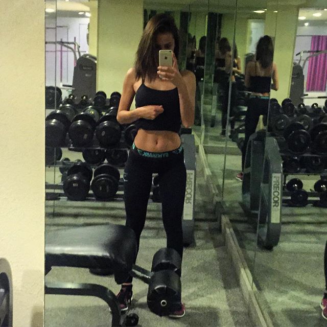 Yanet Garcia taking a selfie