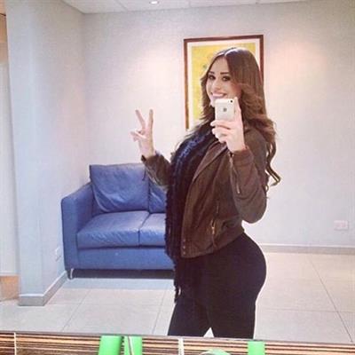 Yanet Garcia taking a selfie