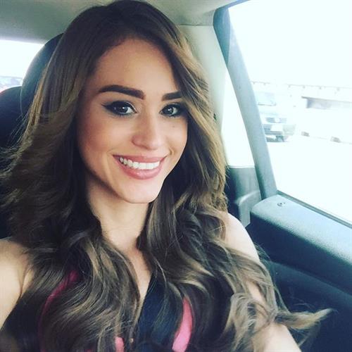 Yanet Garcia taking a selfie