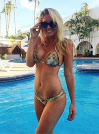 Carly Lauren in a bikini