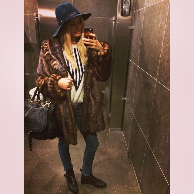 Bridget Malcolm taking a selfie