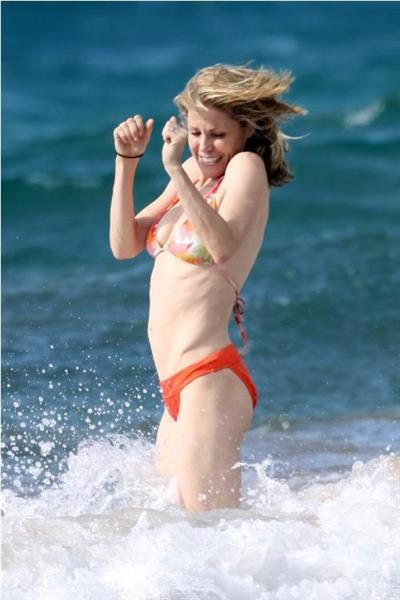 Julie Bowen in a bikini