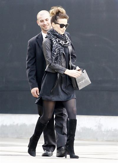 Kate Beckinsale  Did some shopping at Mayfield and Fred Segal in L.A.  December 2, 2012 