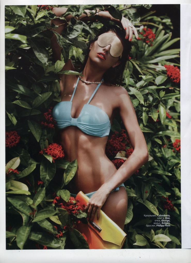 Daria Malygina in a bikini