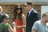 Kate Beckinsale Richard Beckinsale plaque unveiled at College House Junior School in Nottingham July 17-2013 