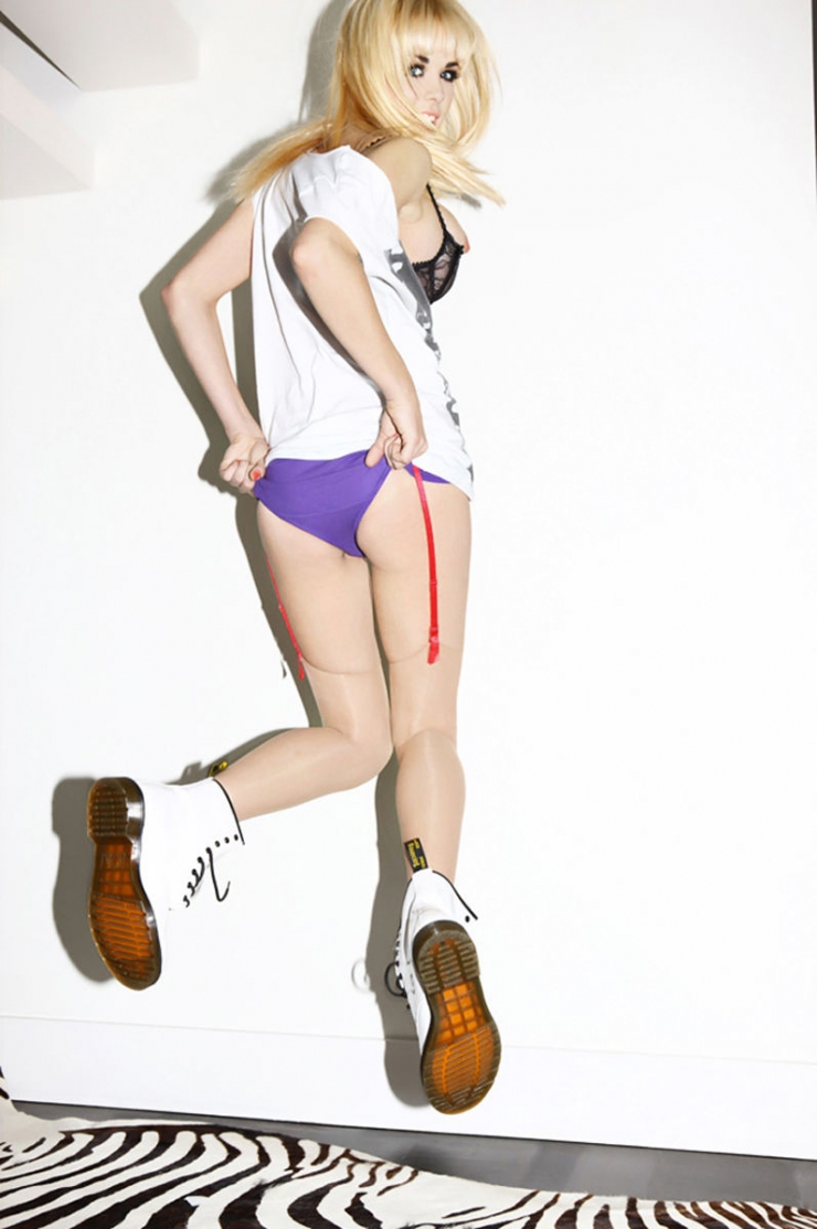 Danielle Sharp in a bikini - ass