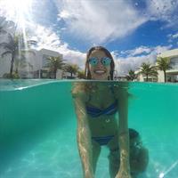 Paola Antonini in a bikini