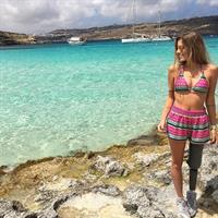 Paola Antonini in a bikini