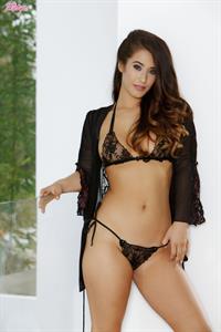 Eva Lovia in lingerie