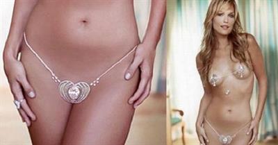 Molly Sims in lingerie