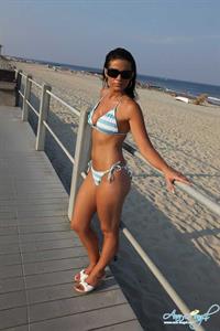 Ann Angel in a bikini