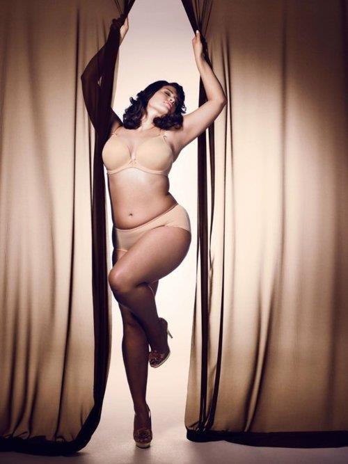 Ashley Graham in lingerie