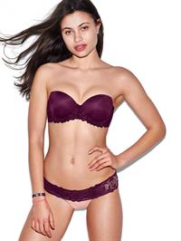 Yara Khmidan in lingerie