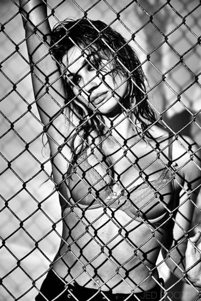 Hailey Bieber in lingerie