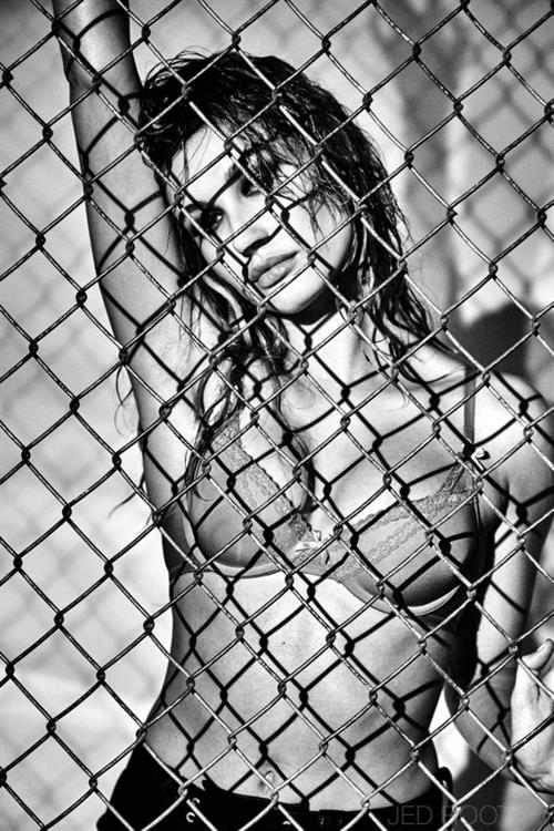 Hailey Bieber in lingerie