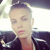 Maryna Linchuk taking a selfie