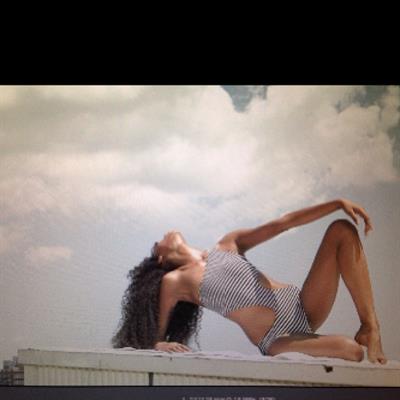 Jessica White in a bikini