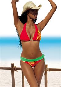 Jessica White in a bikini