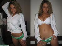 Nikki Sims in lingerie