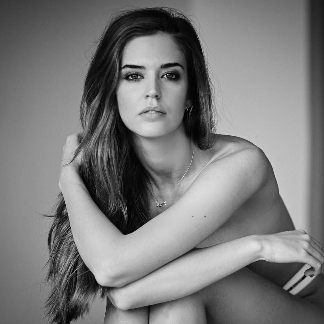 Clara Alonso in lingerie