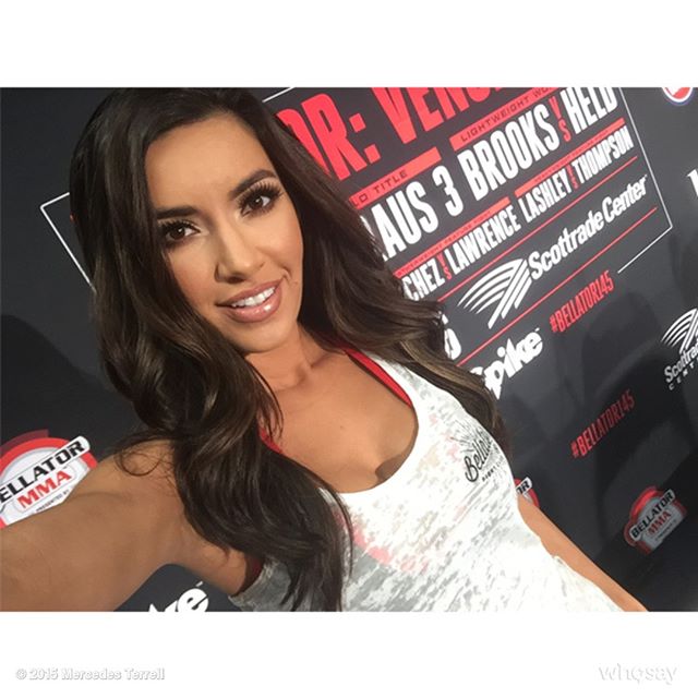 Mercedes Terrell taking a selfie