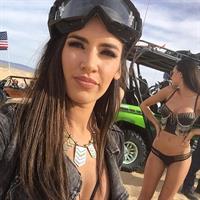 Mercedes Terrell in a bikini