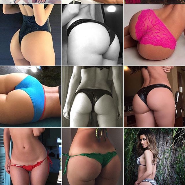 Mercedes Terrell in lingerie - ass