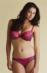 Lauren Mellor in lingerie