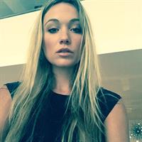 Katrina Bowden taking a selfie