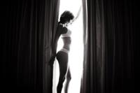 Angela Martini in lingerie