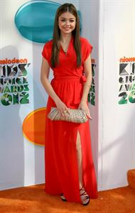 Sarah Hyland at the 2012 Nickelodeon Kids Choice Awards