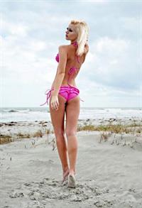 Alena Savostikova in a bikini - ass