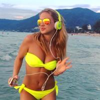 Katarina Pudar in a bikini