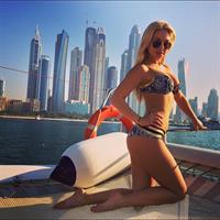 Katarina Pudar in a bikini