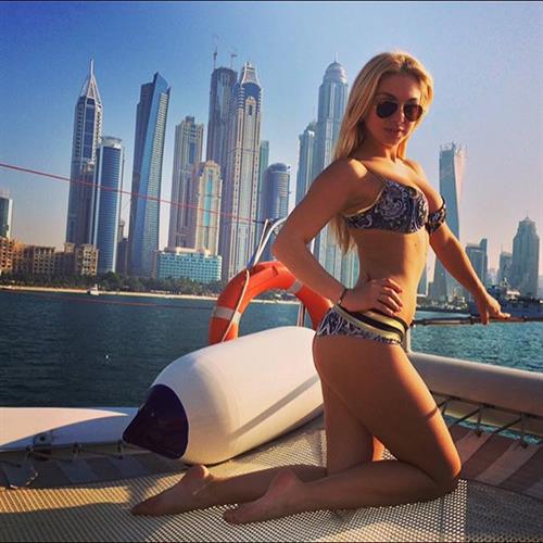 Katarina Pudar in a bikini