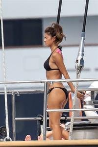 Nicole Scherzinger in a bikini